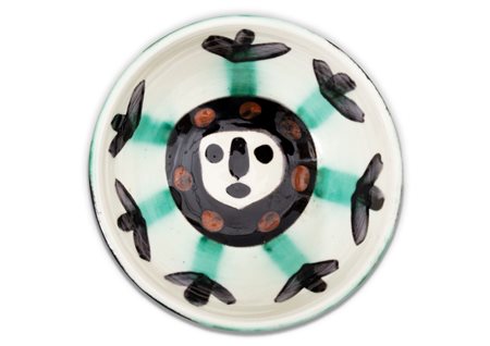 Pablo Picasso (Malaga 1881-Mougins 1973)  - Visage, 1955