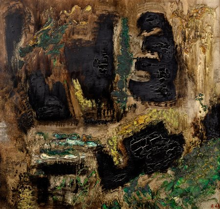 Andrè Masson (Balagny sur Oise 1896-Parigi 1987)  - La source de la Loue, 1955