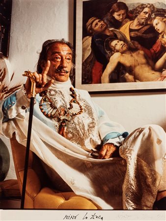 Nino Lo Duca (1940)  - Salvador Dalì a Cadaques (Spagna) nella sua casa, 1974