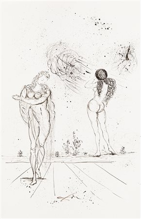 Salvador Dalì (Figueres 1904-1989)  - Senza titolo