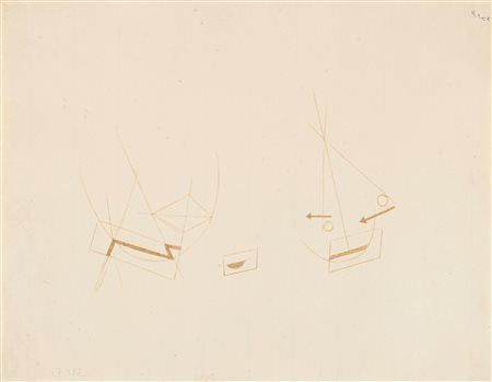 Paul Ernst  Klee (Munchenbuchsee 1874-Muralto  1940)  - Constructives Spiel , 1927