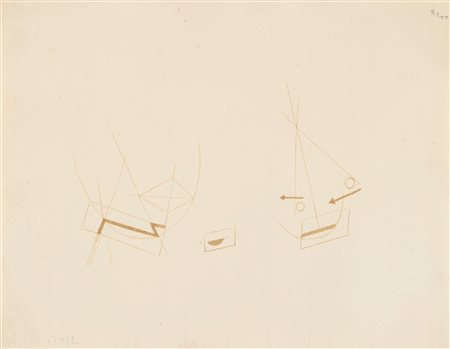 Paul Ernst  Klee (Munchenbuchsee 1874-Muralto  1940)  - Constructives Spiel , 1927