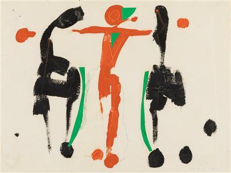 Marino Marini (Pistoia 1901-Viareggio 1980)  - La luce della Sfera, 1970