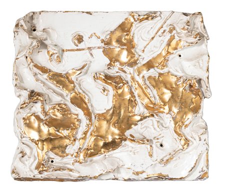 Lucio Fontana (Rosario 1899-Varese 1968)  - Elemento decorativo , 1949-50