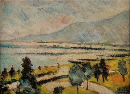 Anselmo Bucci (Fossombrone 1887-Monza 1955)  - Senza titolo, 1932