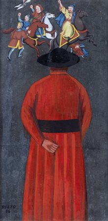 Pippo  Rizzo (Corleone 1897-Palermo 1964)  - Prete rosso, 1956