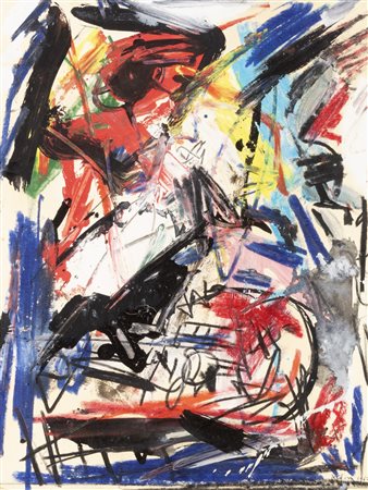 Emilio Vedova (Venezia 1919-2006)  - Studio per sopraffazione n. 3, 1962