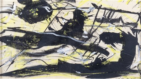 Emilio Vedova (Venezia 1919-2006)  - Senza titolo, 1988