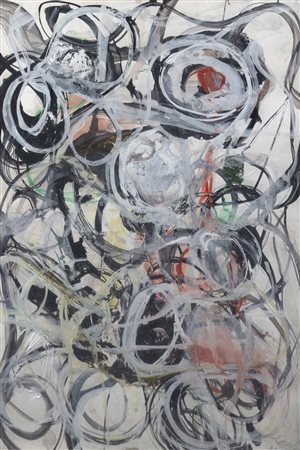 Pinot Gallizio (1902-1964)  - Composizione, 1963