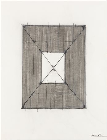 Giuseppe Uncini (Fabriano 1929-Trevi 2008)  - Senza titolo, 1961