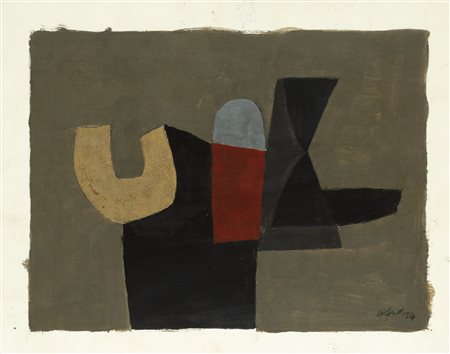 Afro (Udine 1912-Zurigo 1976)  - Galera, 1974
