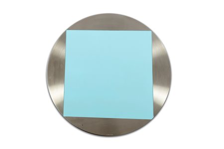 Getulio Alviani (Udine 1939-Milano 2018)  - Quadrato azzurro, 1972
