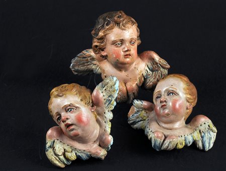 Gruppo di tre cherubini