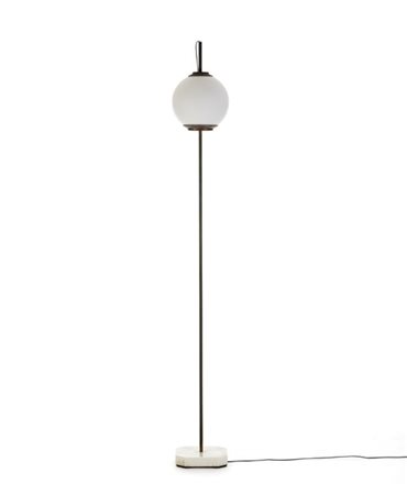 Luigi Caccia Dominioni Lampada da terra modello "LTE10 pallone". Produzione Azuc