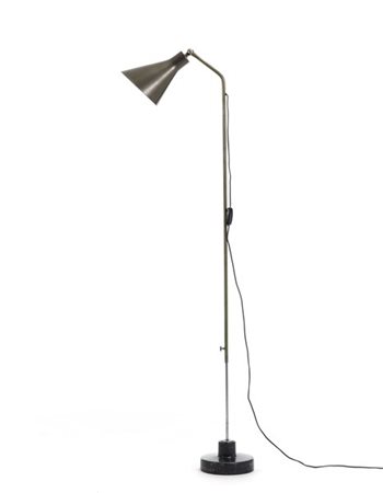 Ignazio Gardella Lampada da terra modello "LTE 3 Alzabile". Produzione Azucena,