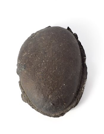 Nanni Valentini "Volto"
Scultura informale in terracotta greificata di colore br