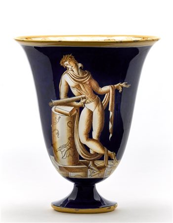 Gio Ponti "L'architetto"
Vaso. Manifattura Richard Ginori, Doccia (Firenze), 192