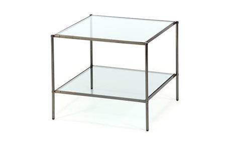 Corrado Corradi Dell'Acqua Tavolino a due ripiani modello "T12 Montecarlo". Prod