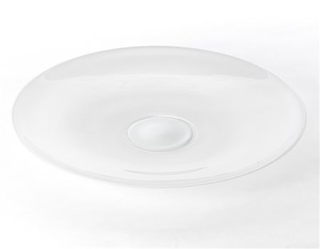 TAPIO WIRKKALA Grande piatto della serie "Filigrane di Tapio". Esecuzione Venini