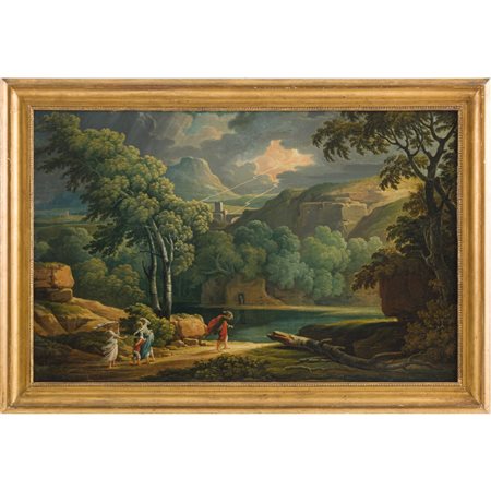 GIOVANNI CAMPOVECCHIO, Olio su tela