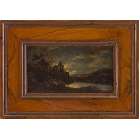 SCUOLA ROMANA DEL XVII SECOLO, Olio su tavola