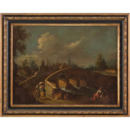 GIUSEPPE ZAIS, Olio su tela