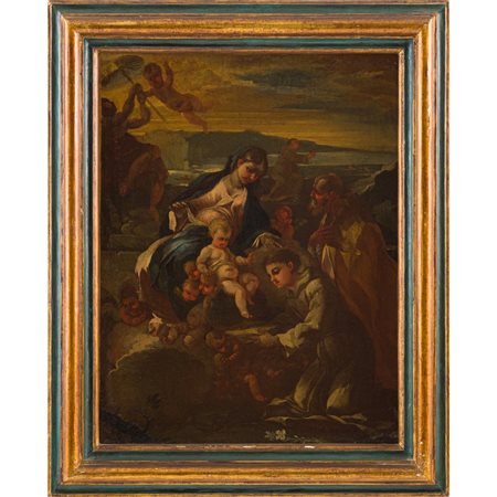 LUCA GIORDANO (Bottega di), Olio su tela