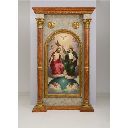 SCUOLA DELL'ITALIA CENTRALE FINE XVIII SECOLO, Olio su tela