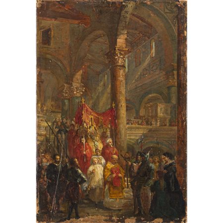 VINCENZO MARINELLI, Olio su tela