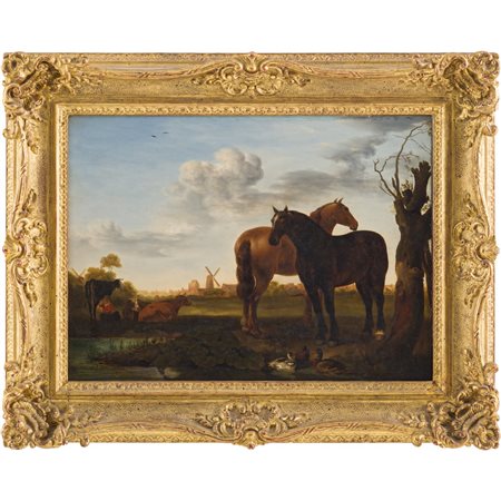 JACOB VAN STRIJ (Attr.le), Olio su tavola