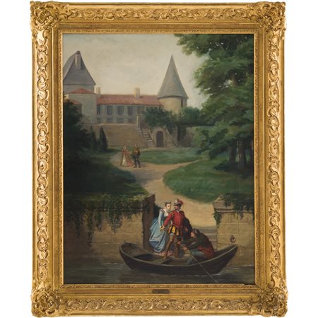 ANTONIO ZONA, Olio su tela