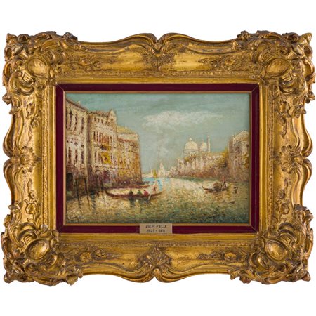 FELIX ZIEM (Attr.le), Olio su tela