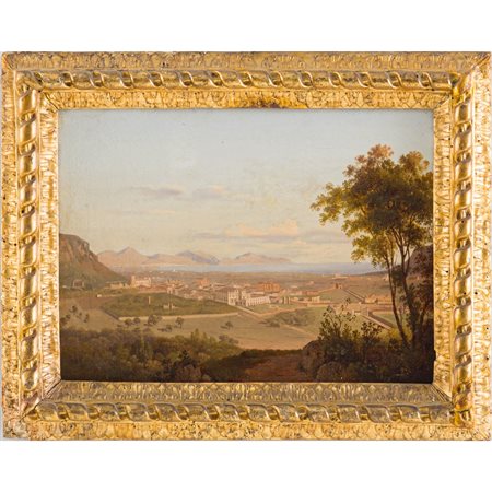 ANTON SMINCK VAN PITLOO, Olio su tela