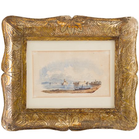 ARTHUR JOHN STRUTT, Acquarello su carta