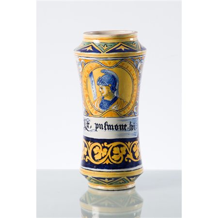 MANIFATTURA FAENTINA DELLA FINE DEL XVII SECOLO, Albarello