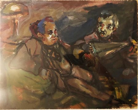 Mino Maccari Senza titolo Anni '45/'48