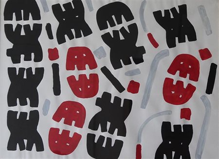 Giuseppe Capogrossi  Senza titolo 1957