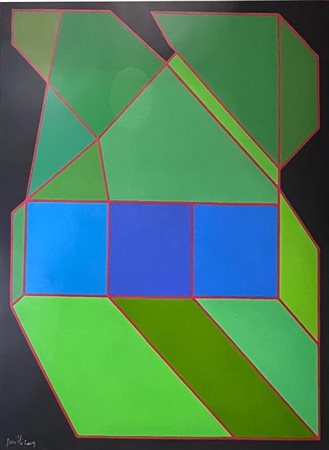 Achille Perilli Il sorriso blando 2009