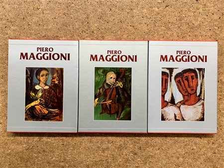 PIERO MAGGIONI  - Lotto unico di 3 tomi del catalogo generale