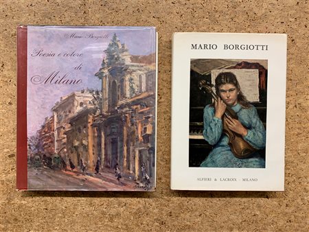 MARIO BORGIOTTI (CATALOGHI CON DEDICA) - Lotto unico di 2 cataloghi: