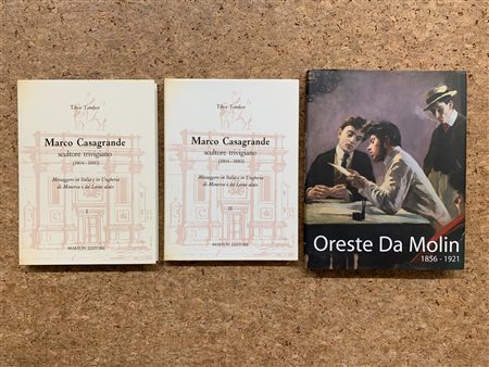 MARCO CASAGRANDE E ORESTE DAL MOLIN - Lotto unico di 2 cataloghi