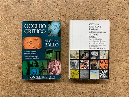 LUIGI BALLO - OCCHIO CRITICO - Lotto unico di 2 volumi illustrati