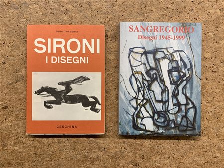 MARIO SIRONI E GIANCARLO SANGREGORIO - Lotto unico di 2 cataloghi
