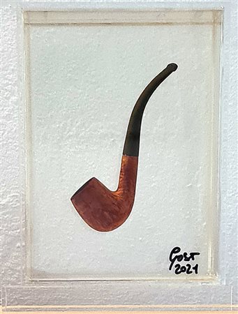 Giorgio Gost, 'Pipa con resina', 2021
