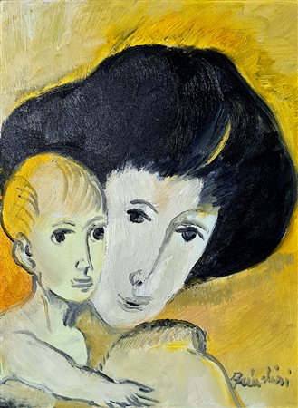 Remo Brindisi, 'Maternità', Anni 80