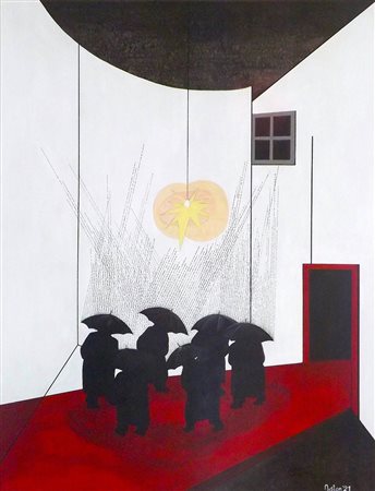 Andrea Muston, 'Ora d'acqua con luce'