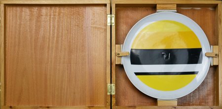 Mauro Reggiani MAURO REGGIANI, IL PIATTO DELL'ANNO 1971 piatto in ceramica,...