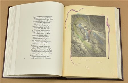 Ernesto Treccani LA DIVINA COMMEDIA edizione del poema del Sommo illustrata...