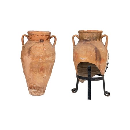 DUE GIARE in terracotta