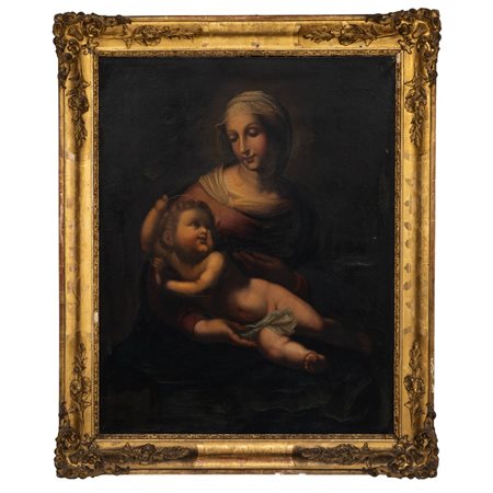 SCUOLA ITALIANA DEL XIX SECOLO, Olio su tela